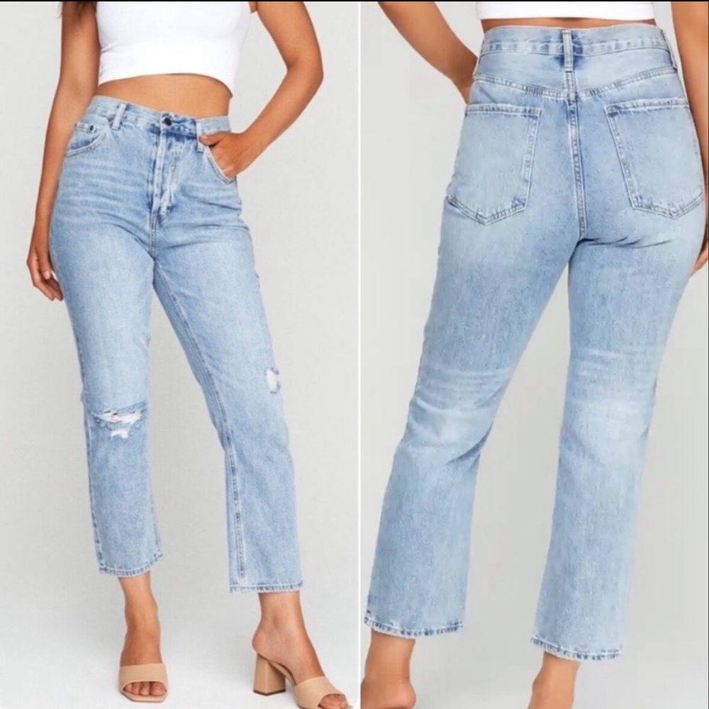 Twelve by Ontwelfth Kason High Rise Distressed Jeans 29